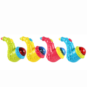 Per bambini piccola tromba giocattolo di gioco piccolo strumento musicale di musica della lumaca luce piccolo bambino di puzzle 1-3 anni di età prima educazione - Product Image 4