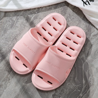 Pantoufles EVA d'été antidérapantes pour la salle de bains familiale à la mode simple pour les amoureux de la maison des quatre saisons