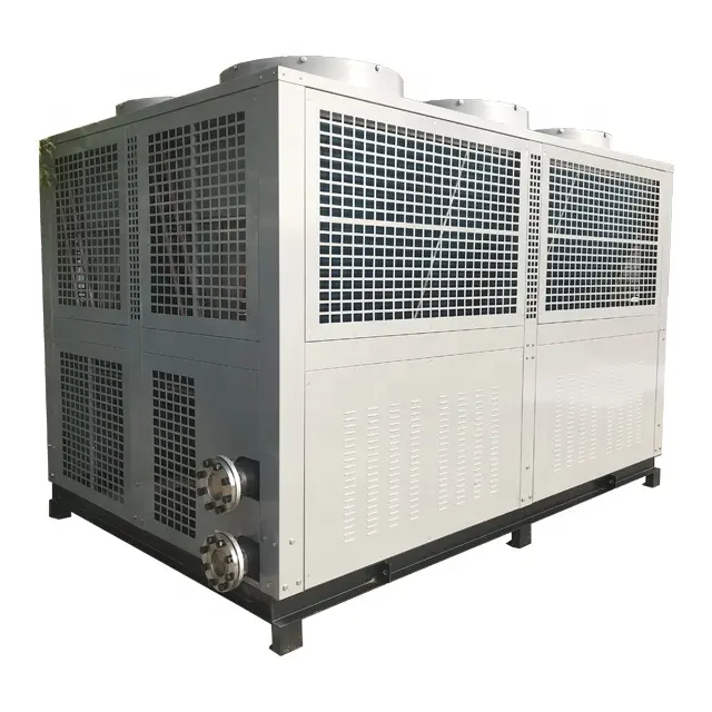 Công nghiệp đông lạnh nước đá Máy làm mát bằng không khí Vít Máy làm lạnh RC2-550