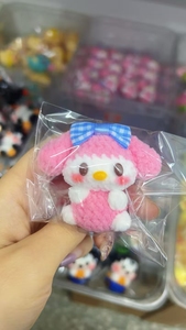 Búp bê động vật Mini đan bằng tay, hoàn hảo để sử dụng làm móc khóa, đồ chơi động vật đáng yêu - Product Image 3