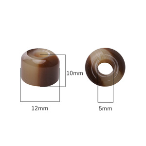 Memory Resin Large Hole Beads 12x10mm 5mm Aperture Loose Beads For DIY Jewelry Making Bracelets Necklaces - Product Image 4