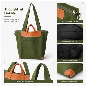 Sac fourre-tout en vente directe d'usine avec sangle réglable et coutures durables, idéal pour un usage quotidien et le shopping - Product Image 4