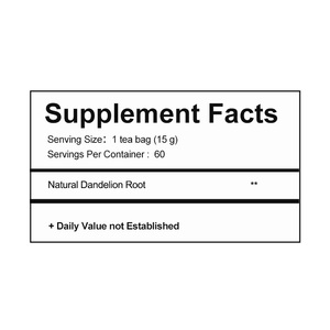 Tè di Radice di Tarassaco Essiccata Naturale - Bevanda Erboristica Pura a Base di Radice per Consumo Quotidiano, Fornitura Diretta dalla Fabbrica, Sapore Delicato, Confezione all'Ingrosso - Product Image 2