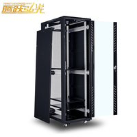 Armoire serveur réseau 42U 800*600*2000mm avec porte vitrée, gestion des câbles, rack sur pied 19 pouces pour réseau informatique