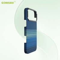 Étui de protection multifonction 3-en-1 en fibre de carbone de luxe avec support magnétique pour iPhone 17 Pro Max Air