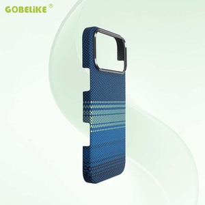 Étui de protection multifonction 3-en-1 en fibre de carbone de luxe avec support magnétique pour iPhone 17 <span class=keywords><strong>Pro</strong></span> Max Air - Product Image 4