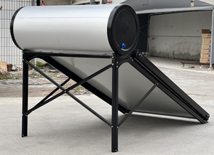 Pemanas air tenaga surya pelat datar kualitas tinggi gaya baru 2024 pemanas sistem panel air panas tenaga surya untuk kamar mandi - Product Image 3