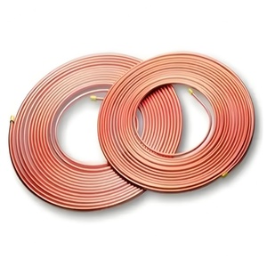Tuyau industriel en cuivre pur ASTM Standard C10100 en forme de pancake avec services de cintrage, de découpe et de soudage - Product Image 3