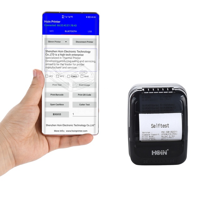 Original New Stock Mobile Thermal Printer and Billing Machine for Small Business - 58mm With Trade Assurance