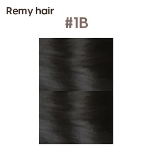100 Remy rambut manusia kualitas tinggi ekstensi rambut ditarik ganda stok besar dalam berbagai warna dan panjang
