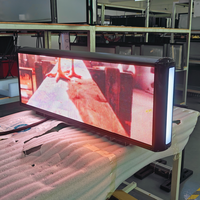Écran d'affichage LED étanche haute luminosité P3 P5 pour la publicité de toit de voiture mur vidéo LED supérieur extérieur avec une cote IP65 élevée