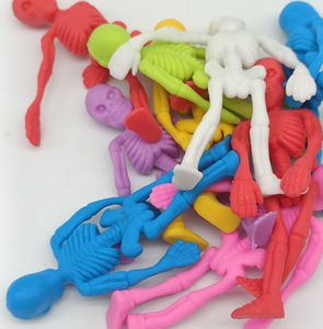 Petit jouet squelette d'Halloween en TPR souple et extensible, main de squelette collante, jouet fantaisie pour enfants pour fêtes - Product Image 5