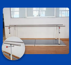 Tabla de Equilibrio con Barras Paralelas y Corrección de Piernas, Equipo de Rehabilitación para Caminar de Pie y Entrenamiento de Extremidades Inferiores - Product Image 2