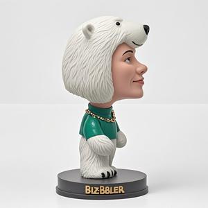 Personalizado 3D Realista Resina Anjo Animal Cabeça Bonecas Manequins de Madeira para Home Decor Carro Ornamentos Lembranças/Presentes Arte Estatueta - Product Image 4
