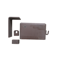 Boîte de verrouillage de porte de conteneur de pièces de conteneur d'expédition de Type de soudure