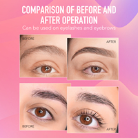 Nouveau kit de permanente pour cils à la kératine végétalienne avec protections pour rehaussement de cils, kit professionnel pour permanente de cils pour salon et usage domestique DIY