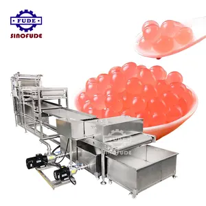 Automatic juice popping boba machine tapioca pearl bubble tea popping pearls balls production line