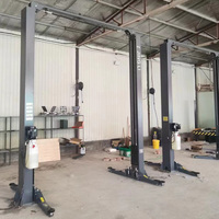 CE onaylı yüksek kaliteli hidrolik çift sütun portal asansörler çift genişlik 2 sonrası araba asansör 10,000 lb sınırı