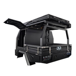 Cubierta Rígida Desmontable de Aleación de Aluminio para Camioneta de Doble Cabina, Toldo Enrollable para Techo, Compatible con Ford, Toyota Ranger y <span class=keywords><strong>Ram</strong></span> - Product Image 1