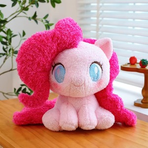 Nouveau produit en gros : Peluches de poneys colorés et adorables, cadeaux d'anniversaire, prix pour jeux de griffes, coussin réconfortant, poupée licorne pour fêtes - Product Image 5