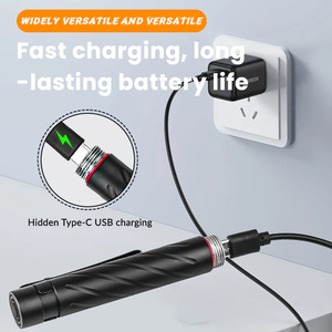 LED Multi Light Source Pen Light 13.5cm Built-In Battery <b>Type</b>-<b>C</b> Rechargeable Car Inspection Tool - Product Image 3