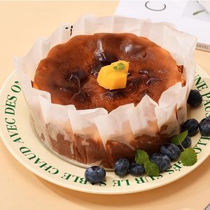 Fogli di Carta da Forno Antiaderenti <span class=keywords><strong>per</strong></span> Cheesecake Basca, Personalizzabili OEM, Multi-Misura, Confezione da 50 Pezzi, <span class=keywords><strong>per</strong></span> <span class=keywords><strong>Teglie</strong></span> da Forno e Friggitrice ad Aria - Product Image 4