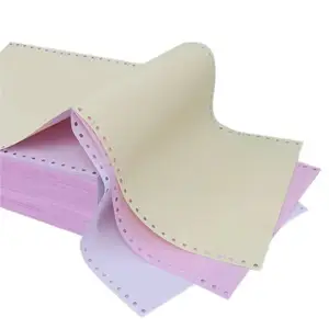 Clear and Uniformly Colored Carbonless Computer Printing Paper Premium Quality Copy Paper