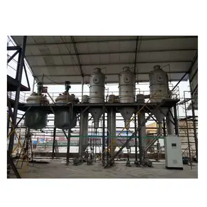 Baokang Automatic Yeast Waste Water Industrial MVR Falling Film Vacuum Evaporator for High-Salt Wastewater Crystallization