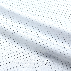 Vêtements de sport à séchage rapide Tissu en polyester spandex évacuant la sueur Tissu en maille respirante en polyester à mailles papillon pour vêtements de yoga - Product Image 1