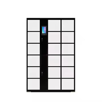 Casier intelligent Luoyang 12 18 24 36 porte casier en acier casier coloré armoire en métal avec écran électrique