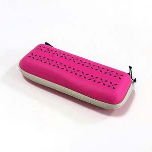 Estuche de transporte rosa de EVA para mujer, para deporte, playa, yoga, con separación de ropa seca y mojada, toalla compacta de microfibra, impermeable, organizador de viaje - Product Image 2