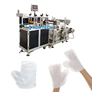 Automatic Lazy Cleaning Rag Non Woven Gloves Disposable Household Dust Removal Cloth Making Machine