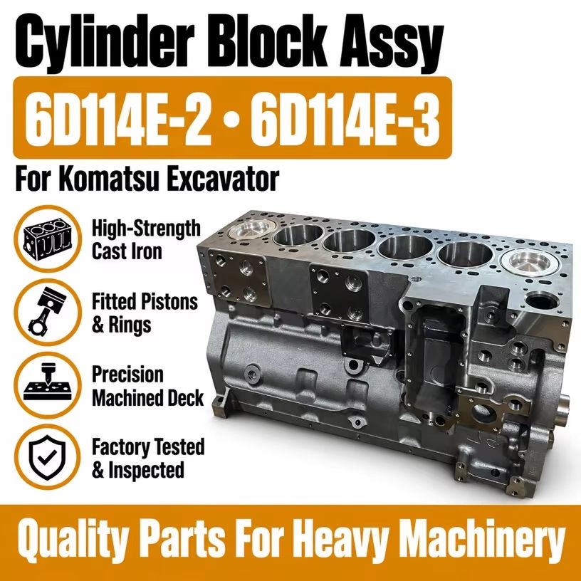 6CT 6CT8.3 Cylinder Block 4946370 3971410 3971411 6D114 Short Block ...