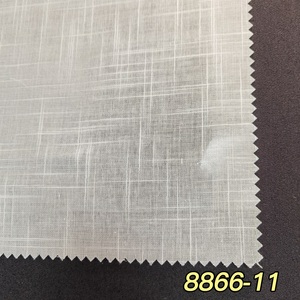 Kết Cấu Vải Lanh Phong Cách Slub Trong Suốt Bán Sheer Rèm Vải - Product Image 2