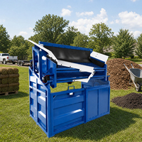 Tamis vibrant à 2 couches pour compost, terre et gravier, de haute qualité pour la revente