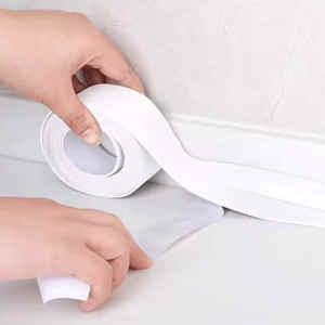 Calafateo de cocina, antimoho, impermeable, Pvc, <span class=keywords><strong>cinta</strong></span> de sellado <span class=keywords><strong>para</strong></span> <span class=keywords><strong>fregadero</strong></span>, sellador de calafateo lateral de pared, azulejo de cerámica, <span class=keywords><strong>cinta</strong></span> <span class=keywords><strong>para</strong></span> huecos a prueba de moho - Product Image 1