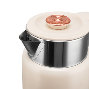 Bouteille d'eau chaude électrique sans fil en acier inoxydable de 2,3 L avec arrêt automatique et contrôle de la température - Product Image 2
