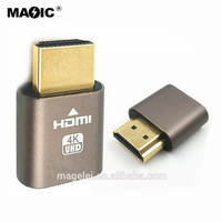 Magelei – Nouvelle Génération d'Adaptateur d'Affichage Sans Tête (Dummy Plug HDMI OEM) pour Moniteur Haute Résolution