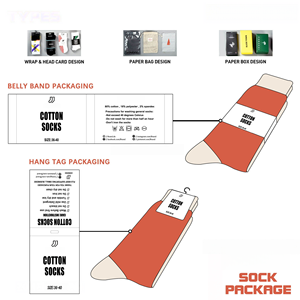 Chaussettes en coton pour hommes sur mesure en gros, disponibles en différentes couleurs et motifs, de haute qualité, respirantes, pour le sport et les occasions décontractées - Product Image 4