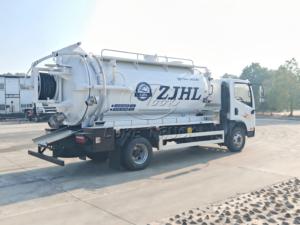 FAW RHD Cleaning & <b>Suction</b> Truck, hot sale in Africa and Middle East, equipped with Yuchai engine, Euro 3 emission standard - Product Image 4