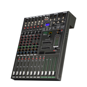 Clavax-Consola mezcladora de audio profesional, reproductor de DJ con 8 canales, USB, <span class=keywords><strong>Bluetooth</strong></span>, alimentación fantasma independiente, MP3, diente azul, 2, 2, 1, 2, 2, 2, 2 - Product Image 3