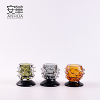 Collection élégante de décoration intérieure en verre pour les intérieurs modernes