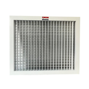 HVAC thông gió hai lớp vật liệu nhôm lưới tản nhiệt Louvre để phân phối không khí hiệu quả trong các ứng dụng phòng khác nhau - Product Image 6