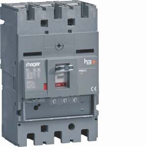 HHT160GR Personalizzabile con interruttore automatico scatolato Hagers H3+ P250 LSNi 3P 25kA 160A - Product Image 1