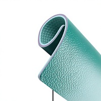 Tapis de sport HANLI en PVC haute densité à motif gemme de 4,5 mm, résistant à l'usure, revêtement de sol pour terrain de sport intérieur, rouleau, échantillon gratuit, certifié CE