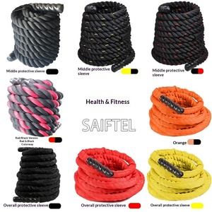 Cuerda de Batalla de Nailon Resistente FRS con Funda Protectora, Alta Elasticidad, No Tóxica, Longitud Ajustable, para Entrenamiento Físico - Product Image 6