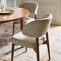 Chaise de salle à manger commerciale en bois massif de luxe moderne, tissu en velours, style nordique, chaise rembourrée pour restaurant, café, salon de thé