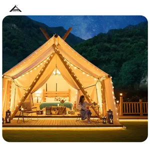 Boteen 신뢰할 수있는 품질 캠핑 야외 방수 글램핑 텐트 대형 가족 도매 관광객 장비