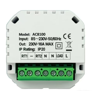 Telin AC 8100 WiFi estándar, 16A, sensor de temperatura externo - Product Image 6