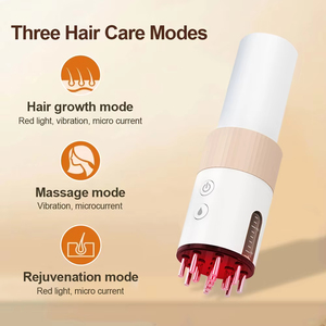 Masajeador de cuero cabelludo Peine de tratamiento para el cabello Terapia de luz roja Masajeador de cabeza con máquina de crecimiento del cabello - Product Image 6